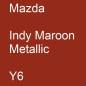 Preview: Mazda, Indy Maroon Metallic, Y6.